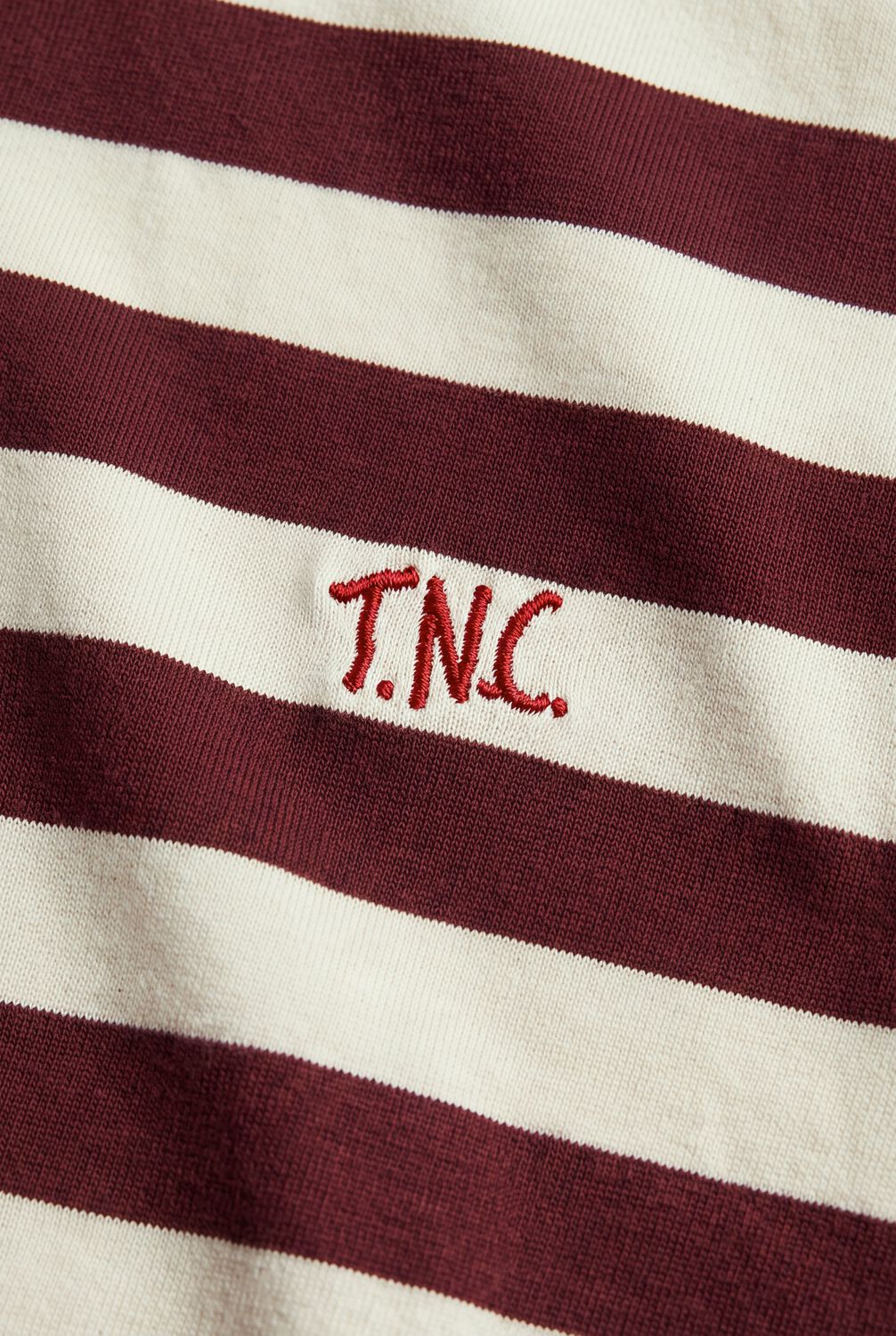 THE NEW CHAPTER Jongens Polo's & T-shirts Lou Longsleeve Bordeaux