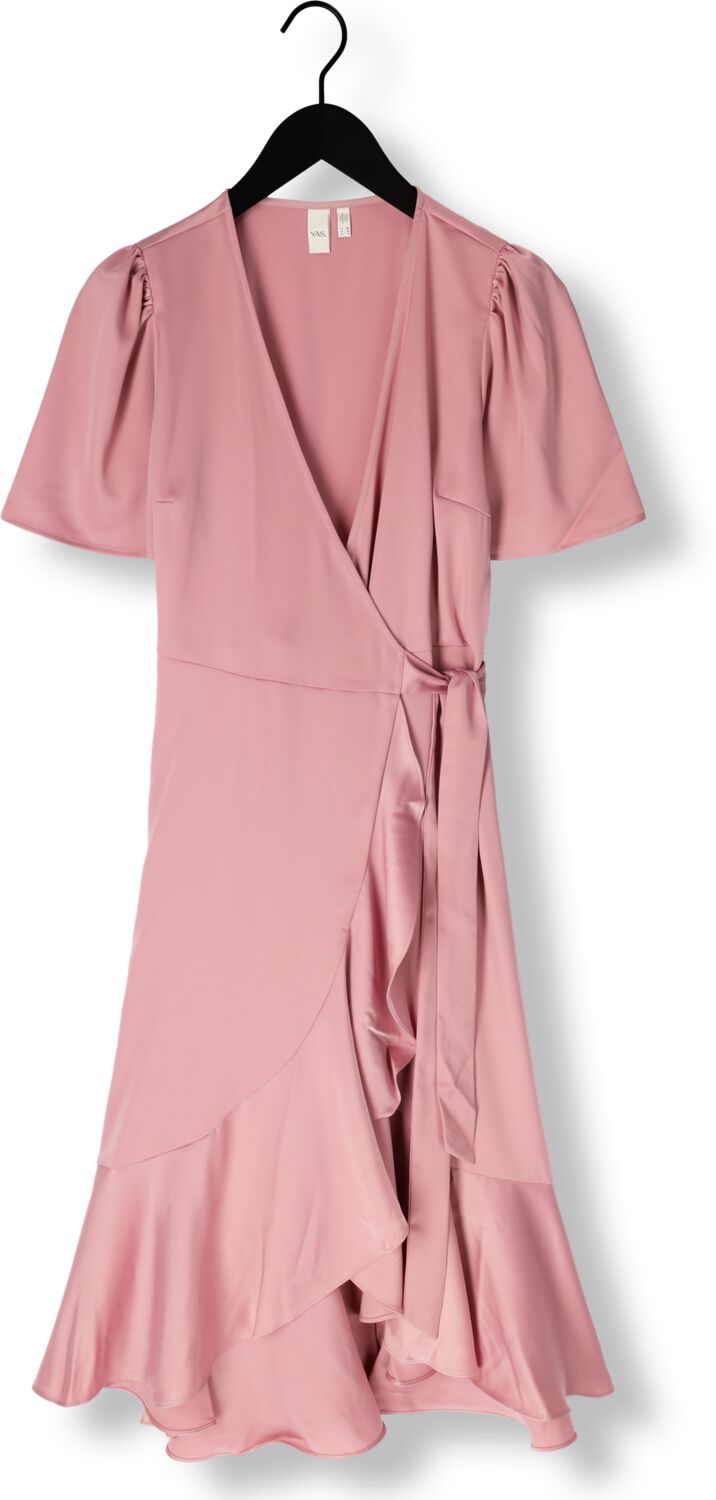 Y.A.S. Dames Jurken Yasthea Midi Wrap Dress Roze