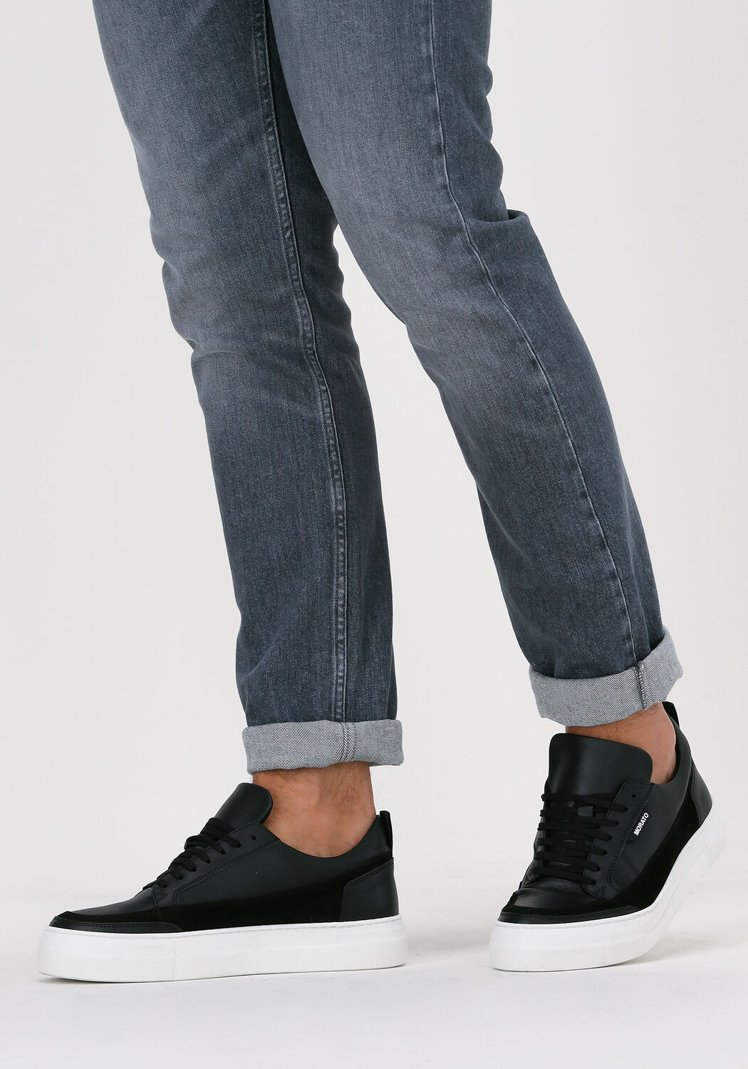 Zwarte ANTONY MORATO Lage sneakers MMFW01434 - large