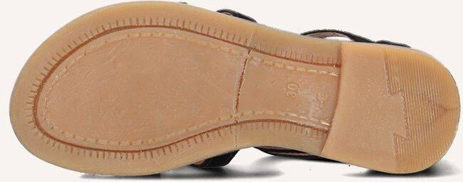 Zwarte CLIC! Platte sandalen 8909 Zwarte CLIC! Platte sandalen 8909 - large