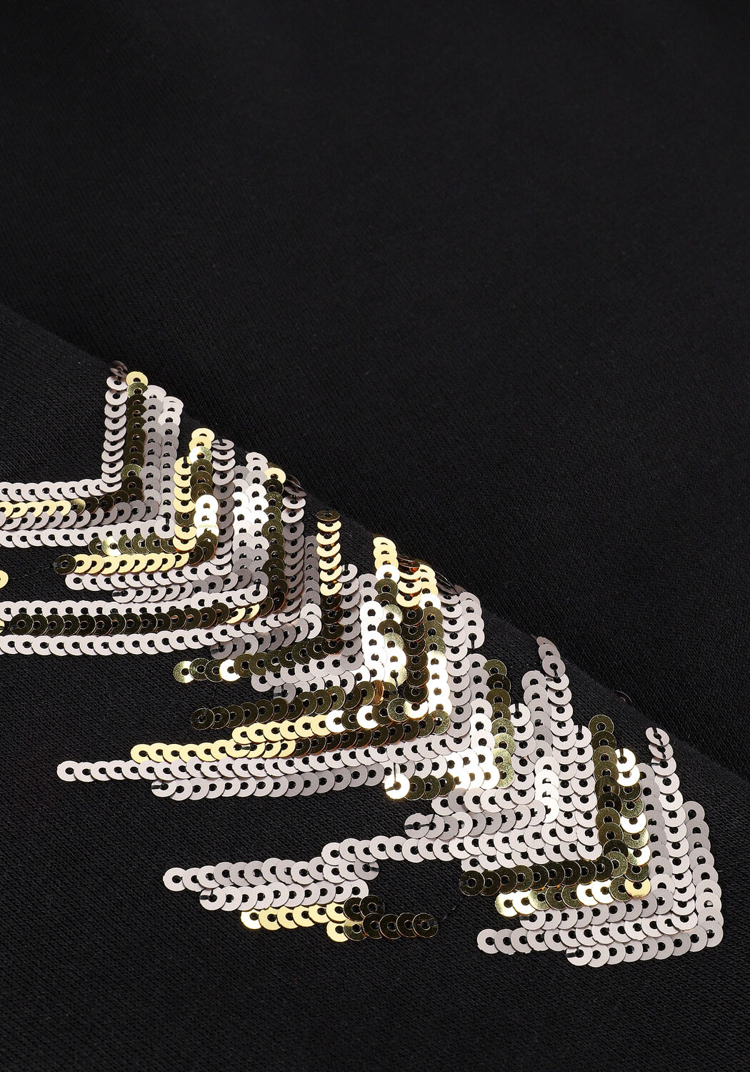 Zwarte SUMMUM Sweater SWEATER EMBELLISHED SWEAT - large