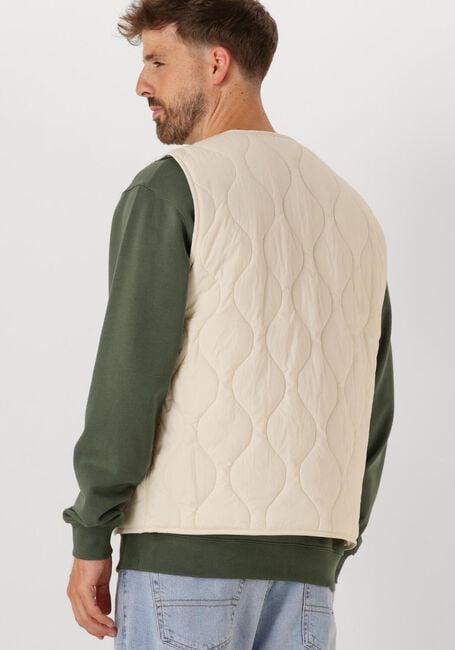 Witte TOMMY JEANS Gewatteerde jas TJM QUILTED VEST EXT - large