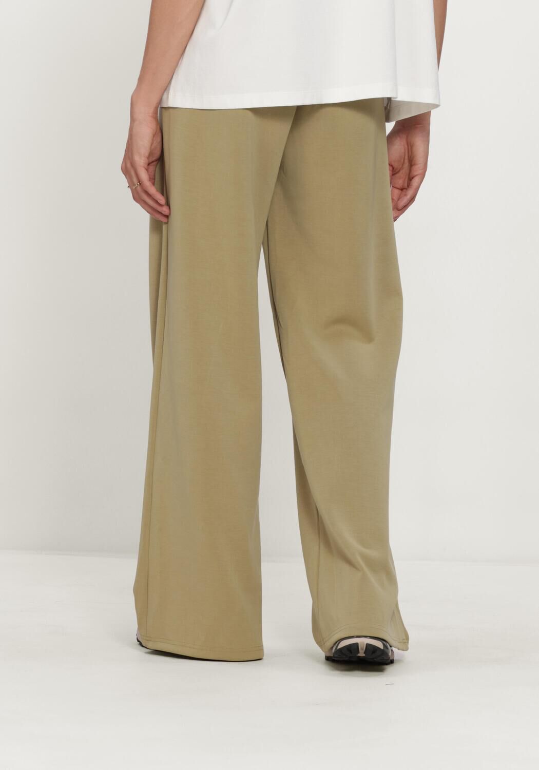 Khaki NEO NOIR Pantalon ISARK SOFT PANTS - large