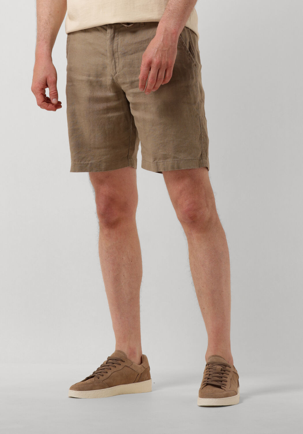 DSTREZZED Heren Broeken Ds_james Beach Shorts Beige