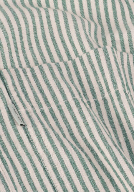 Mint CAST IRON T-shirt LONG SLEEVE SHIRT CO LI DOBBY STRIPE - large