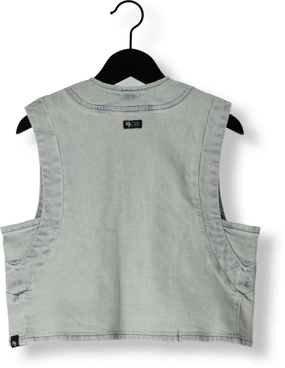 INDIAN BLUE JEANS Meisjes Blazers Denim Gilet Fancy Lichtblauw