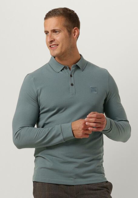 Groene BOSS ORANGE Polo PASSERBY - large