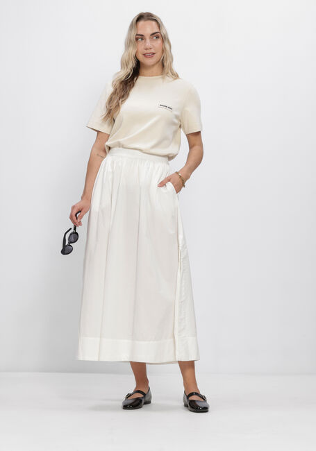 Witte ROUGE EDIT Rokken ROULINNE HW ANKLE SKIRT - large
