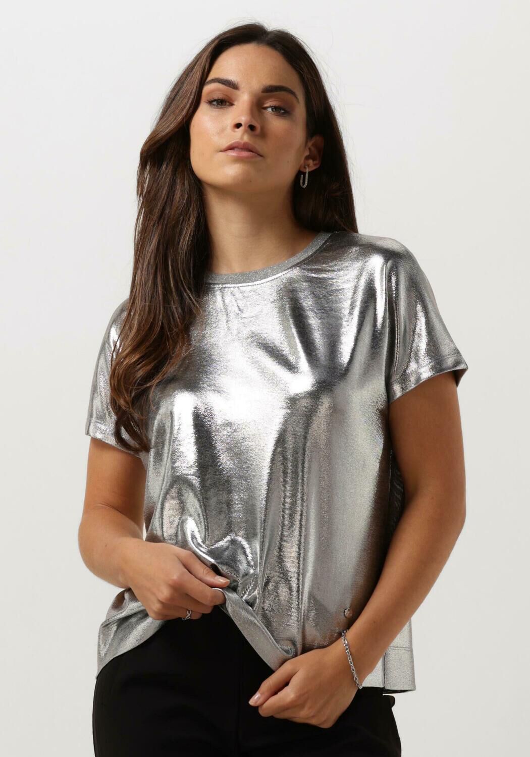 Zilver shirt dames clearance