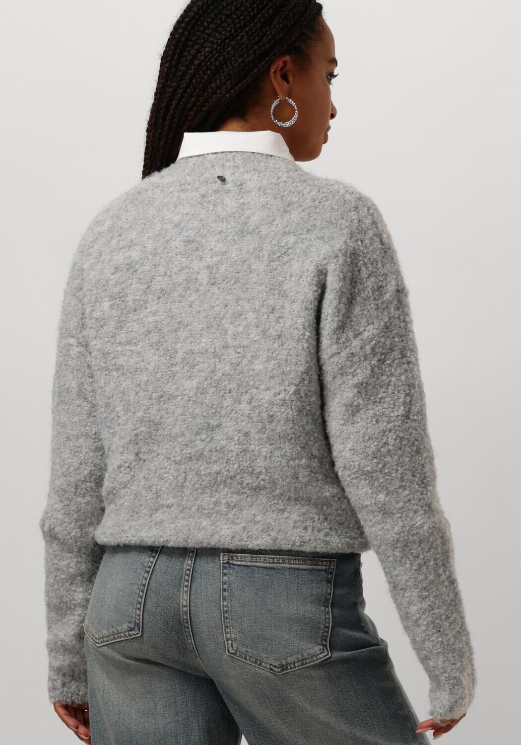 CIRCLE OF TRUST Dames Truien & Vesten Solange Knit Antraciet