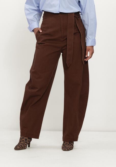 Bruine JOSH V Wijde broek KIAN PANTS - large