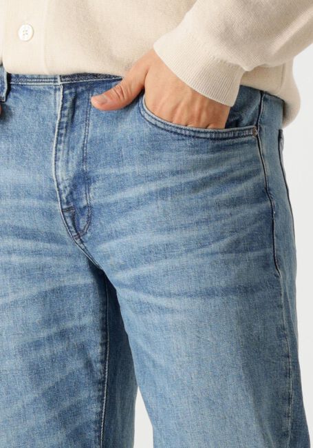 Blauwe SELECTED HOMME Straight leg jeans SLH180-RELAXCROP ALDU 6434 M. BLUE JNS - large