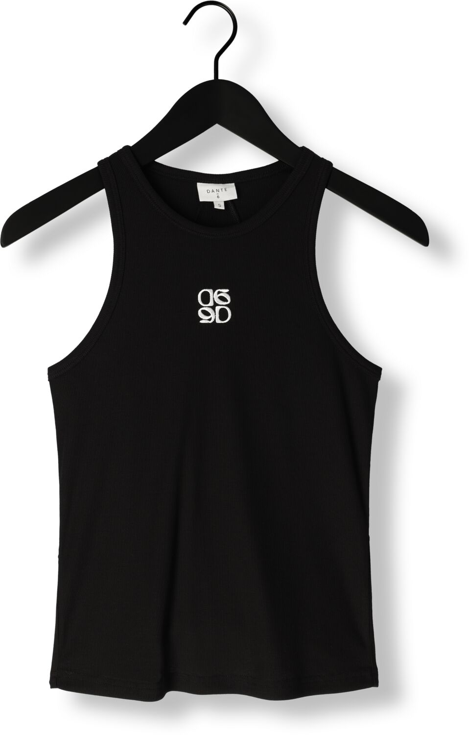 DANTE6 Dames Tops & T-shirts Monogram Logo Tank Top Zwart