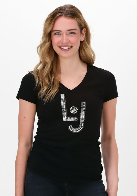 Zwarte LIU JO T-shirt T-SHIRT MODA M/C - large