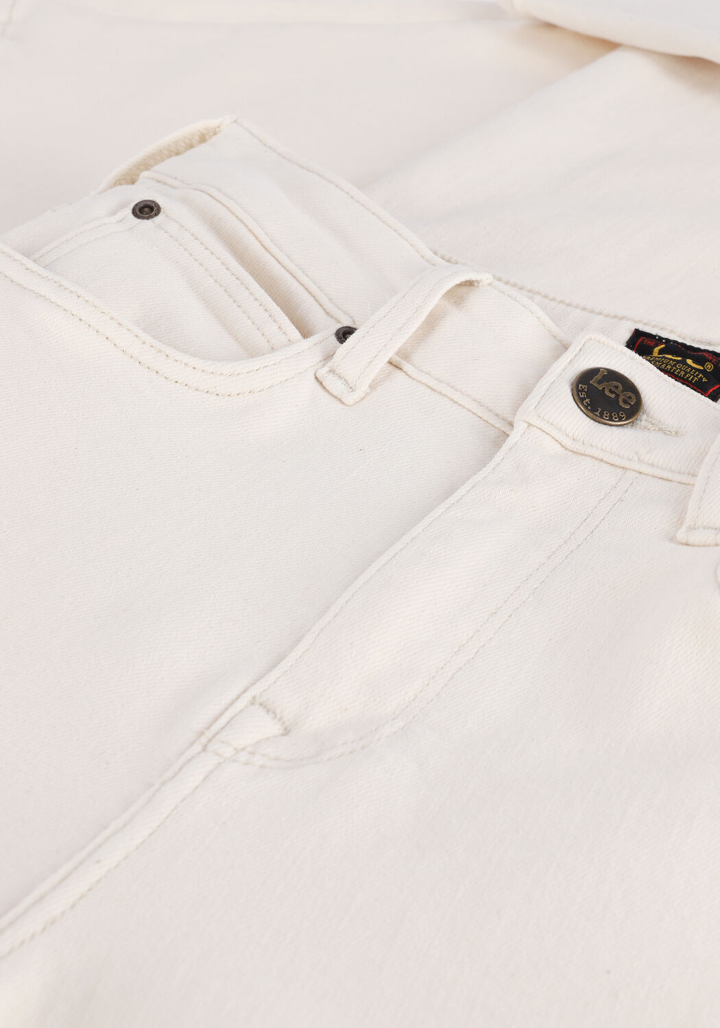 Ecru LEE Straight leg jeans BREESE FLARE - large