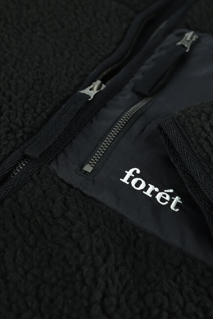 Zwarte FORÉT Vest WOLF - large