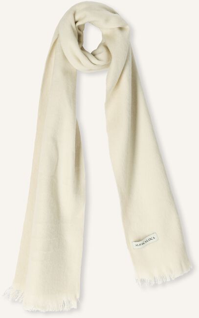 Beige ALPACA LOCA Sjaal SLIM SCARF Beige ALPACA LOCA Sjaal SLIM SCARF - large