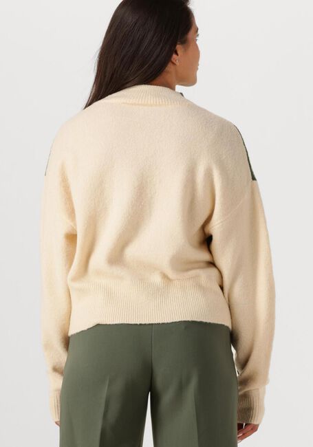 Donkergroene ANOTHER LABEL Trui EMILY KNITTED PULL L/S - large