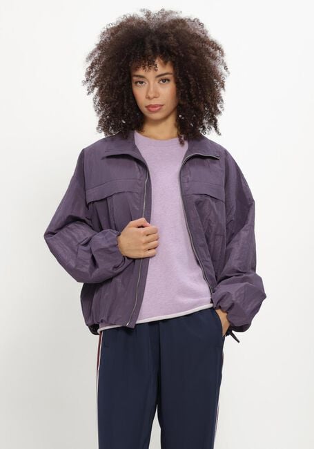 Paarse CATWALK JUNKIE Jack WINDBREAKER JACKET - large