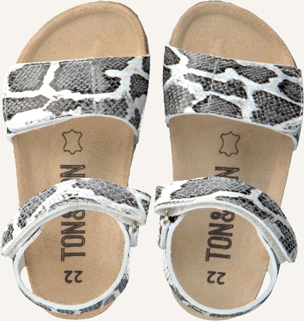 Witte TON & TON Platte sandalen OM1950 Witte TON & TON Platte sandalen OM1950 - large
