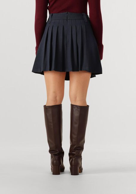 Donkerblauwe CO'COUTURE Minirok MARIN PLISSE SKIRT - large