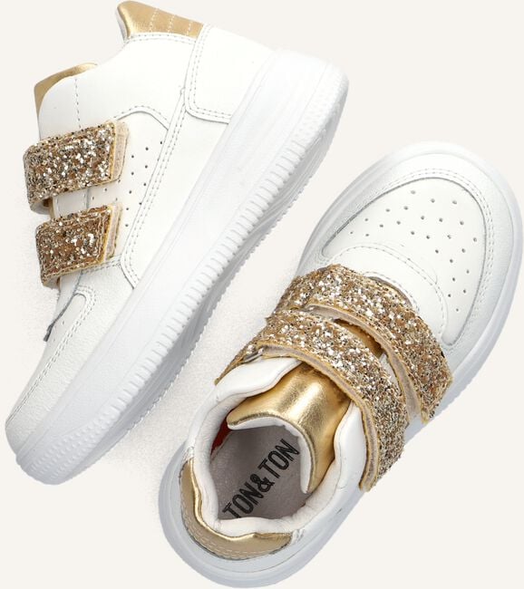 Witte TON & TON Lage sneakers HELGE Witte TON & TON Lage sneakers HELGE - large