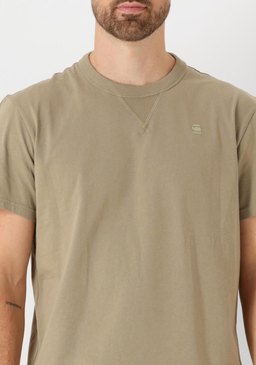 G-STAR RAW Heren Polo's & T-shirts Nifous R T Groen