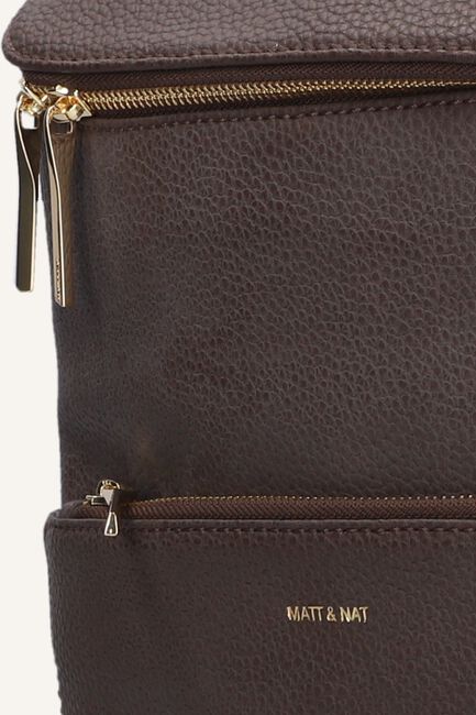 Bruine MATT & NAT Rugtas BRAVE BACKPACK Bruine MATT & NAT Rugtas BRAVE BACKPACK - large