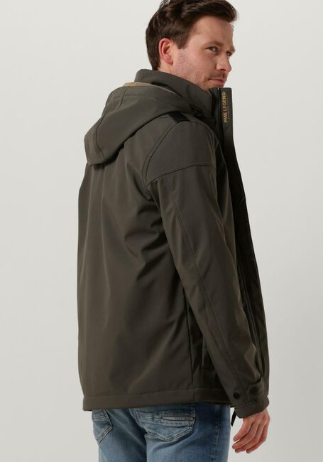 Grijze PME LEGEND Jack SEMI LONG JACKET SUCCESSOR 2.0 SOFT SHELL - large