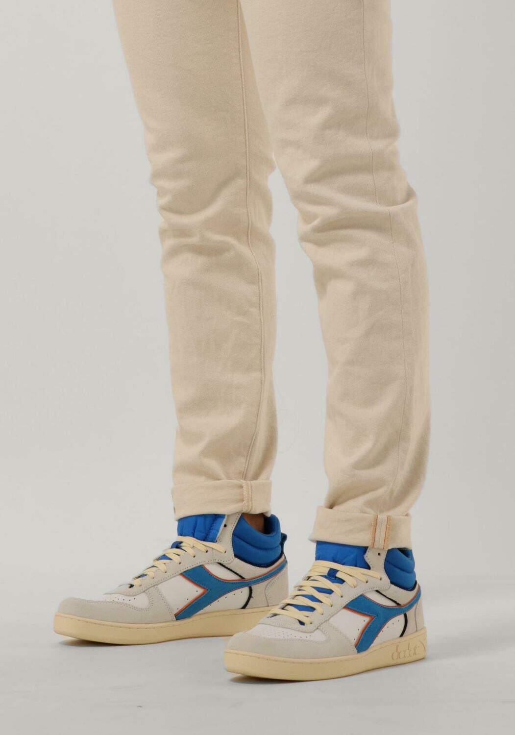 Diadora sneakers store hoog blauw