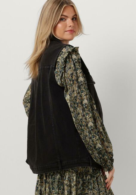 Zwarte CIRCLE OF TRUST Gilet JAMES DENIM GILET - large