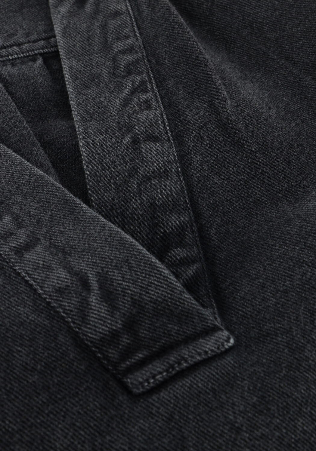 Zwarte BY-BAR Maxi jurk JINA TWILL DRESS - large