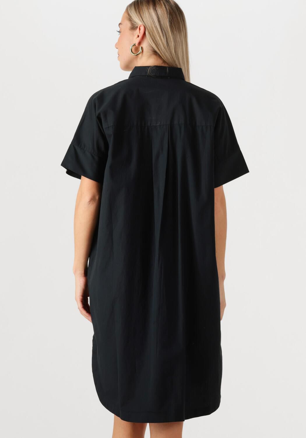 SELECTED FEMME Dames Jurken Slfblair 2 4 Short Shirt Dress Zwart