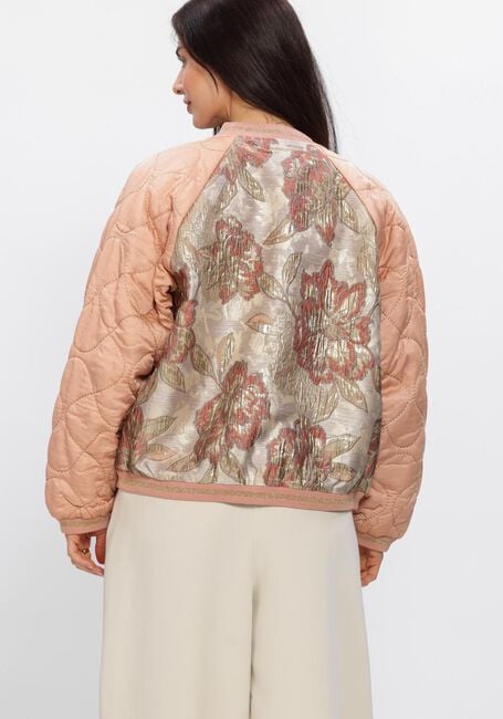 Roze SUMMUM Jassen JACKET ROSE JACQUARD MIX - large