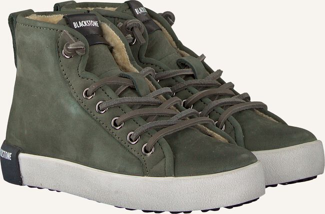 Groene BLACKSTONE Hoge sneakers QK76 Groene BLACKSTONE Hoge sneakers QK76 - large