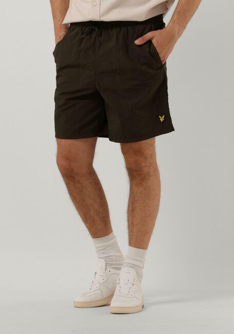 Olijf LYLE & SCOTT Zwembroeken PLAIN SWIM SHORT - large