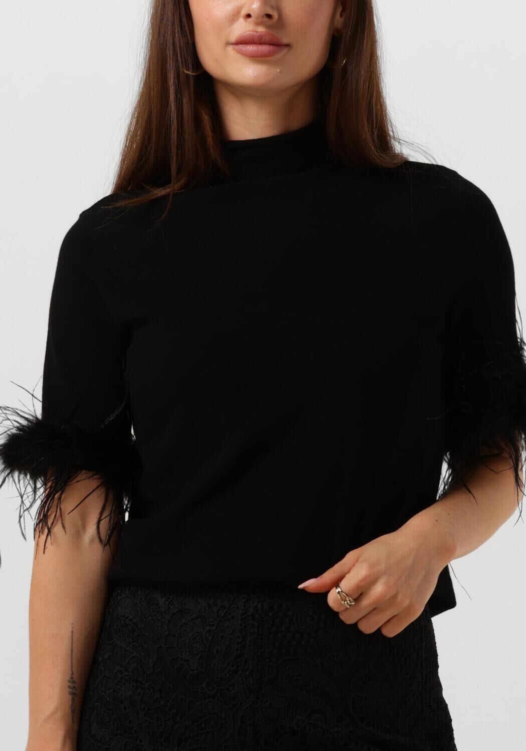 TWINSET MILANO Dames Tops & T-shirts 242tp3901 Zwart