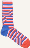 Blauwe HAPPY SOCKS Sokken JUMBO DOT STRIPE - medium