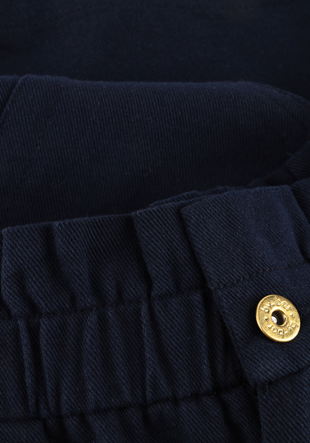 Blauwe BY-BAR Korte broek LEON TWILL SHORT - large