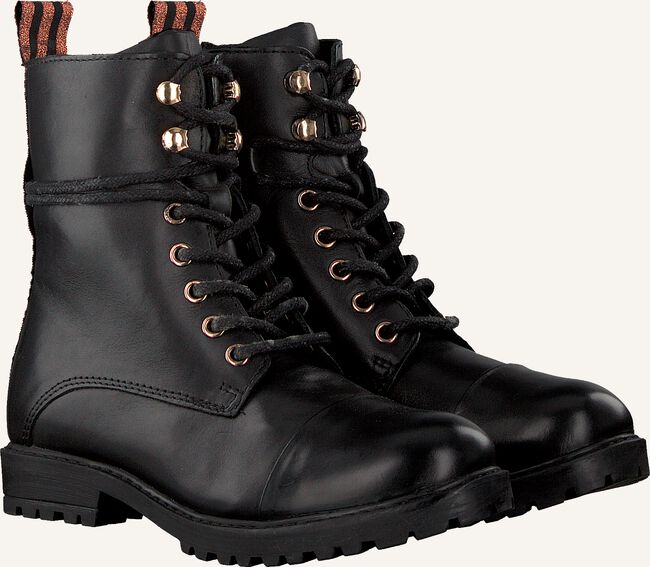 Zwarte OMODA Veterboots DUBLINO-040 Zwarte OMODA Veterboots DUBLINO-040 - large