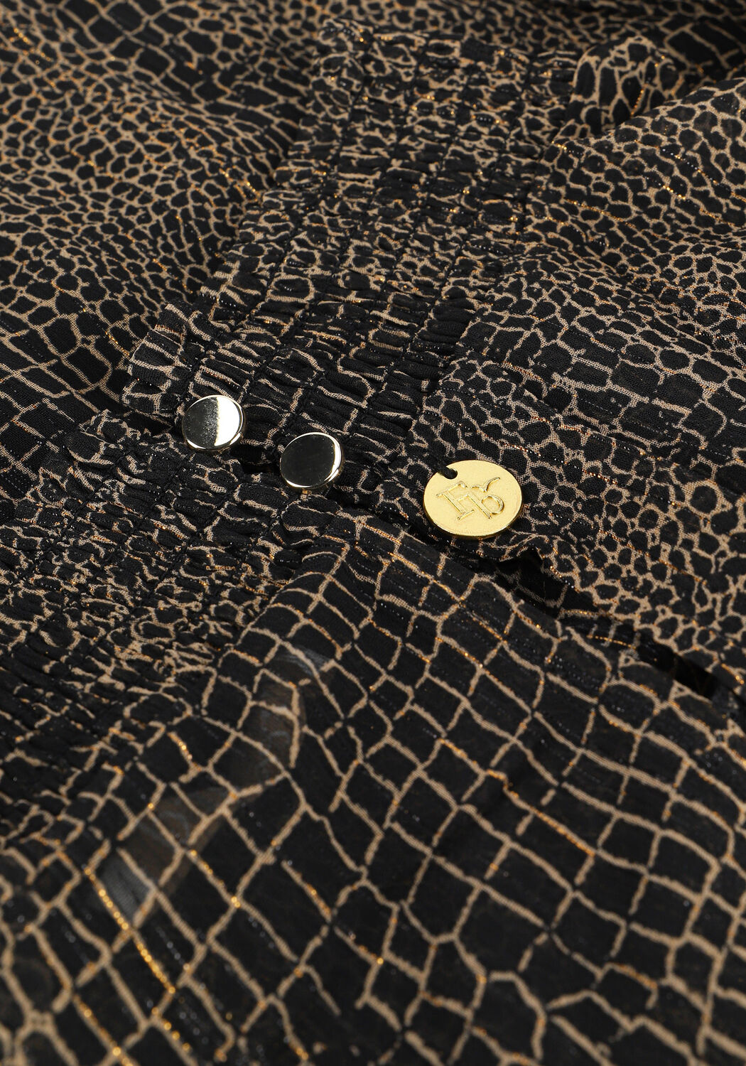 Bruine FREEBIRD Mini jurk LILA - large