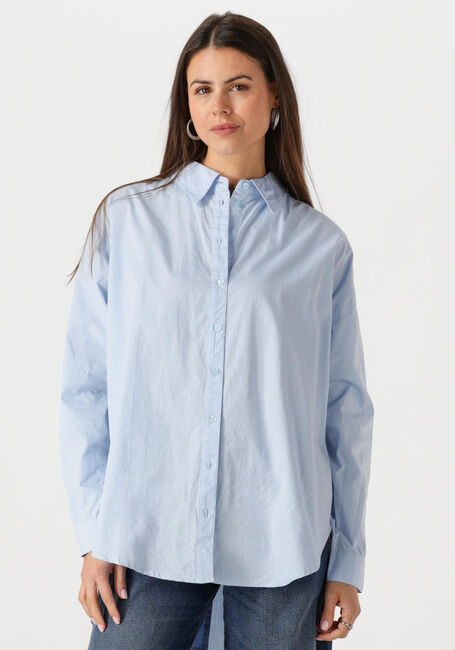 Lichtblauwe MY ESSENTIAL WARDROBE Blouses SUNNAMW BOXY SHIRT - large