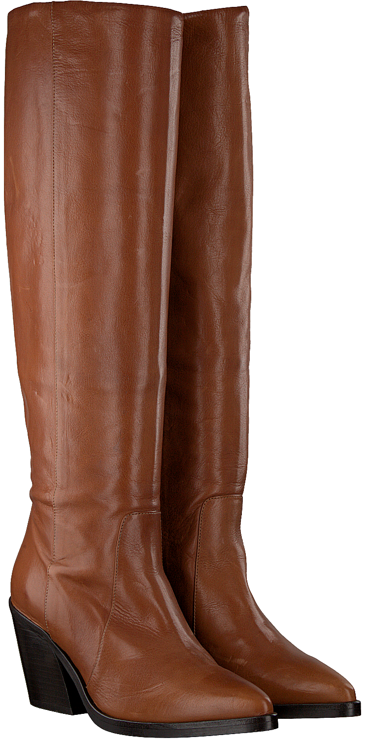 Cognac VIA VAI Lange laarzen BLAKE SKYE | Omoda Cognac VIA VAI Lange laarzen BLAKE SKYE | Omoda