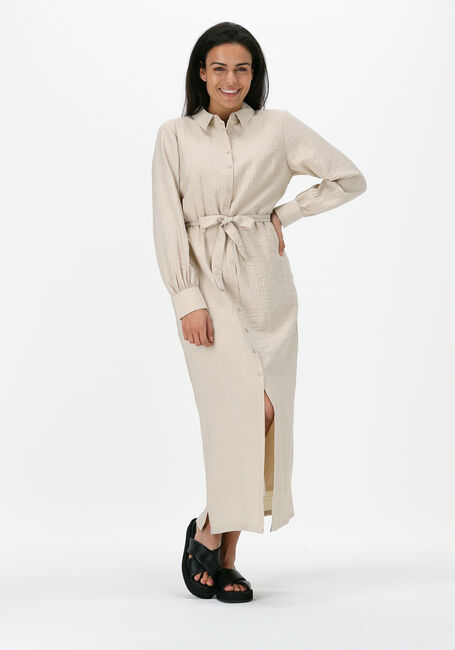 Beige ANOTHER LABEL Maxi jurk CHANIWA STRUCTURED DRESS - large