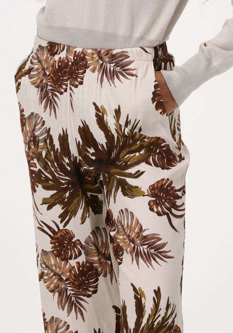 Zand KNIT-TED Wijde broek JUSTINE - large