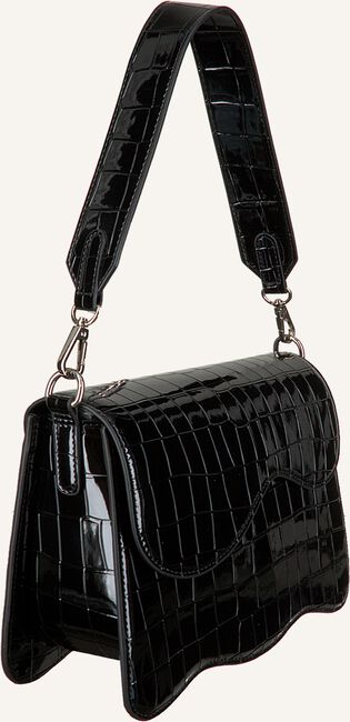 Zwarte HVISK Handtas ELUDE CROCO Zwarte HVISK Handtas ELUDE CROCO - large