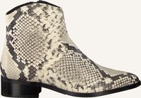 Witte DEABUSED Enkellaarsjes 7434 - medium