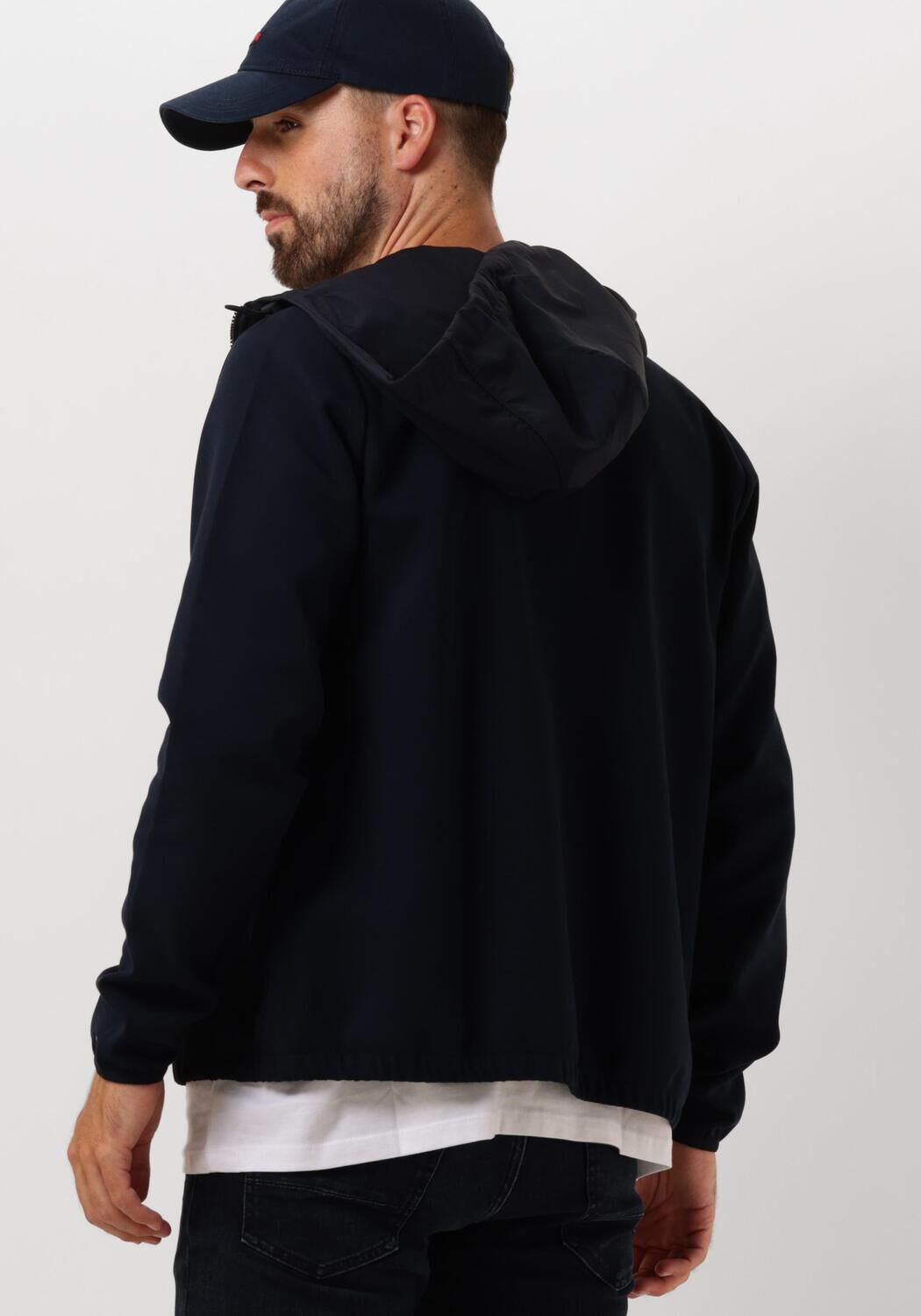 TOMMY HILFIGER Heren Truien & Vesten Monotype Mix Media H Blauw