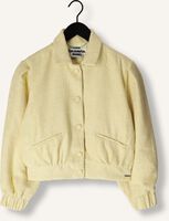 Gele COLOURFUL REBEL Jack YUKA BOUCLE BOMBER JACKET Gele COLOURFUL REBEL Jack YUKA BOUCLE BOMBER JACKET - medium