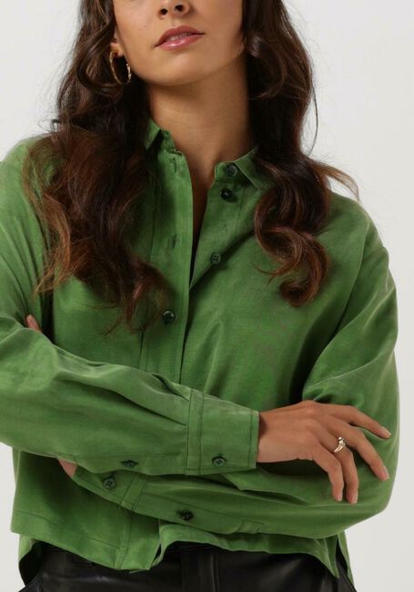 Groene VANILIA Blouses SHORT CUT SHIRT - large